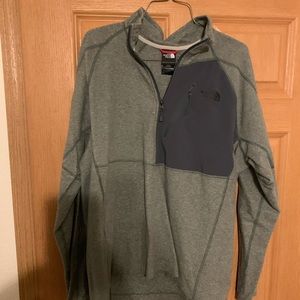 XL Northface 1/2 zip sweater